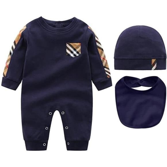 Unisex Romper Clothes Infant Long Sleeve Onesie Bodysuit Jumpsuit Outfits